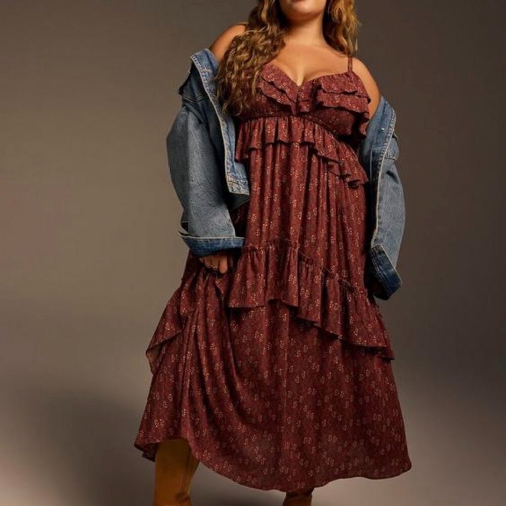 Festi Ruffled Maxi Dress - Torrid - Picture 3 of 10